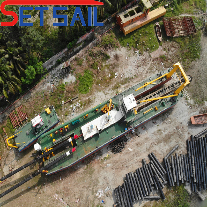Long Warranty River Sand Dredger with Hydraulic Cutter Head