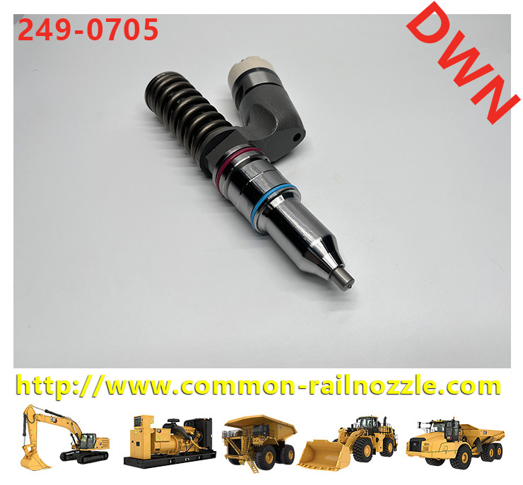 C13 Engine Excavator Oem Common Rail Fuel Injectors 249-0705 2490705 10R-7236 10R7236