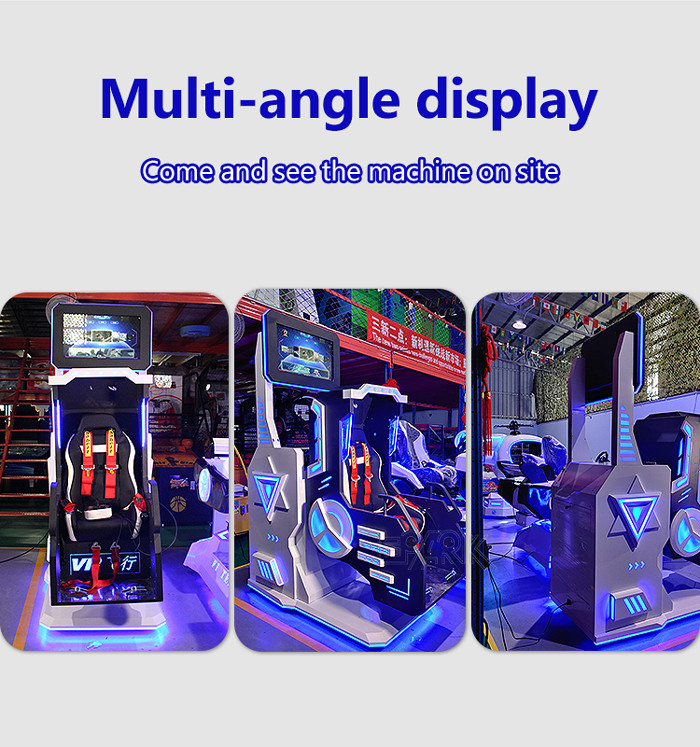 360 Degree Aircraft Cool Appearance 9d Motion Vr Chair for Commercial Cinema