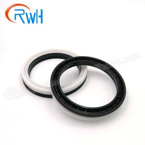 Black White Color Hydraulic Piston Seal OHM Track Adjuster Seal
