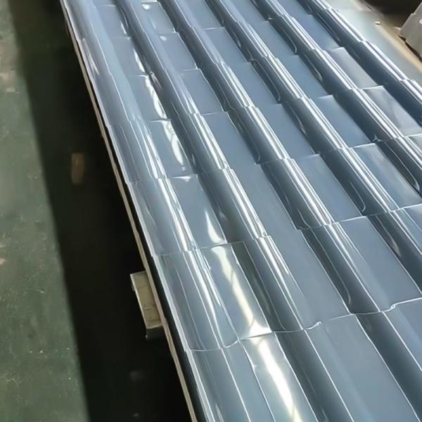 Width 1000mm Corrugated Galvanized Metal Roofing Sheets For Lining Board Section
