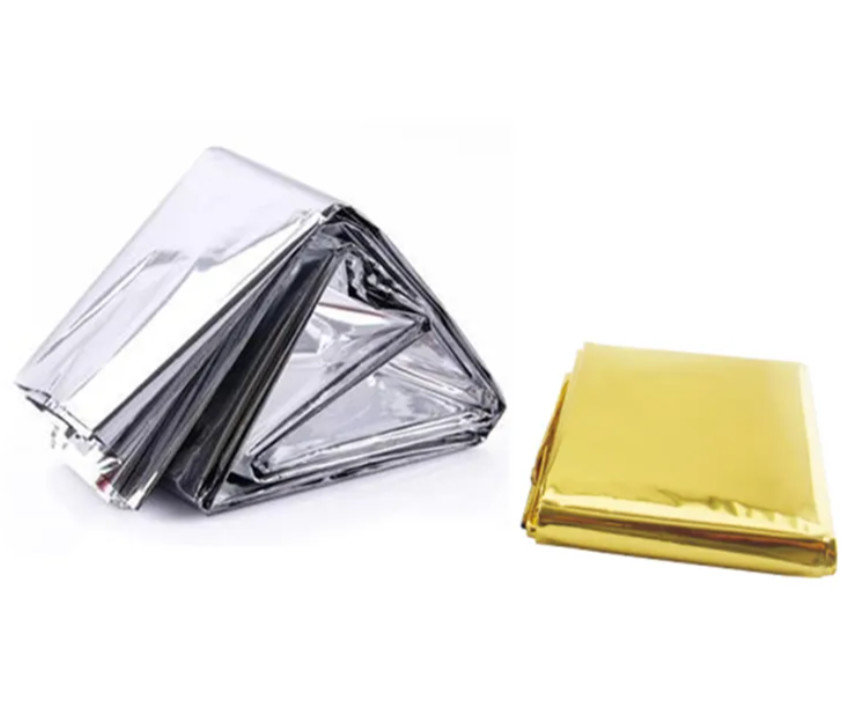 Survival Waterproof Aluminum Foil Blanket Emergency For First Aid