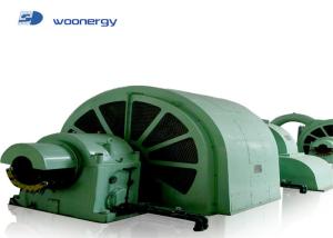 100KW-70MW Pelton Hydro Turbine , Pelton Water Wheel Generator Low Noise Manufactures