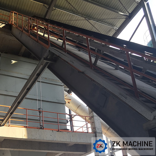 Powdery Conveying Equipment 300m3/H 90° Large Angle Belt Conveyor