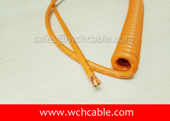 UL20730 Frequent Moving Elastic Curly Cable