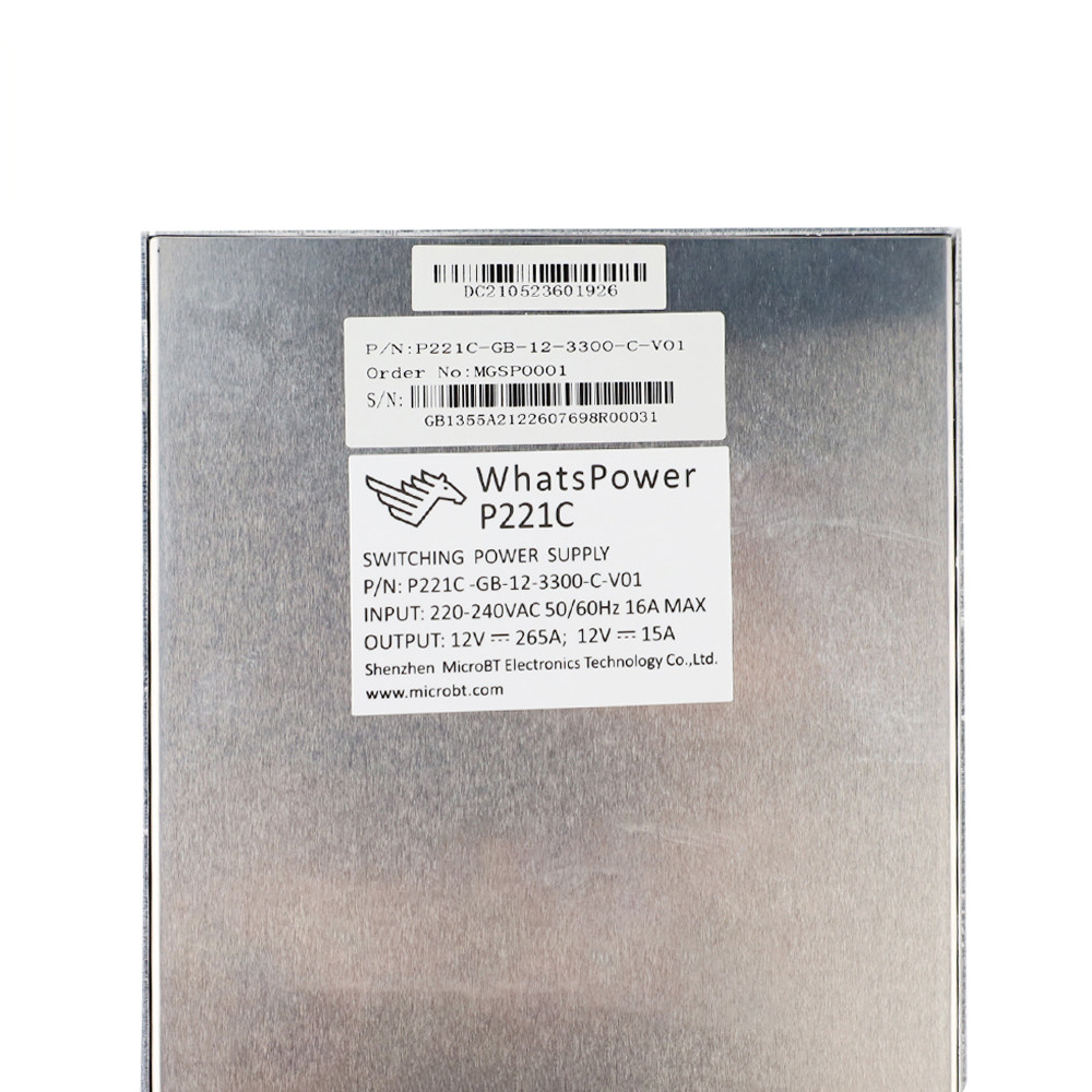 P11 P21E P21C Whatsminer Power Supply For Asic Mining Machine