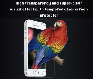 China Anti-UV for Cell Iphone 4S Clear Full Size Tempered Glass Screen Protector in Stock on sale
