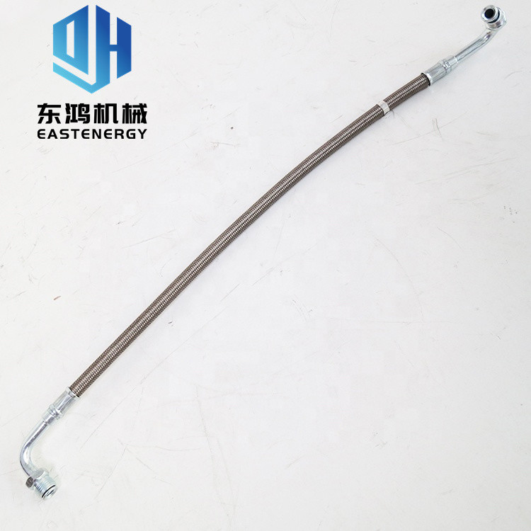 4BT3.9 Oil In Turbo Inlet Pipe 3415471 For PC120-6 Excavator