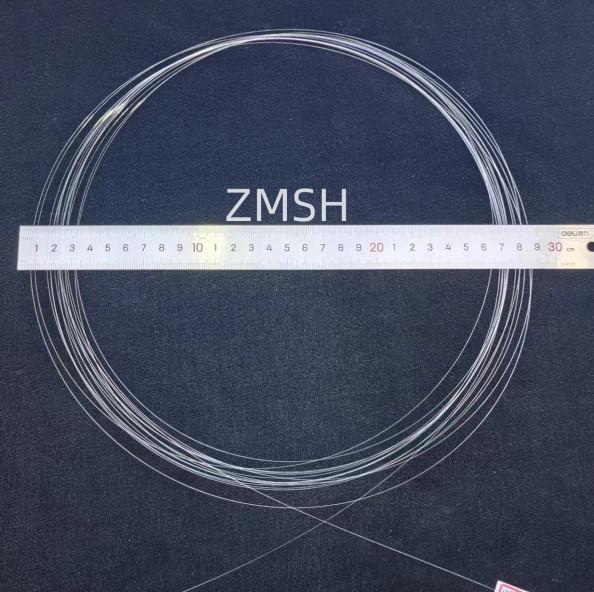 25-500um Sapphire Fiber Optic Cable Communication Line Alumina Fiber Single