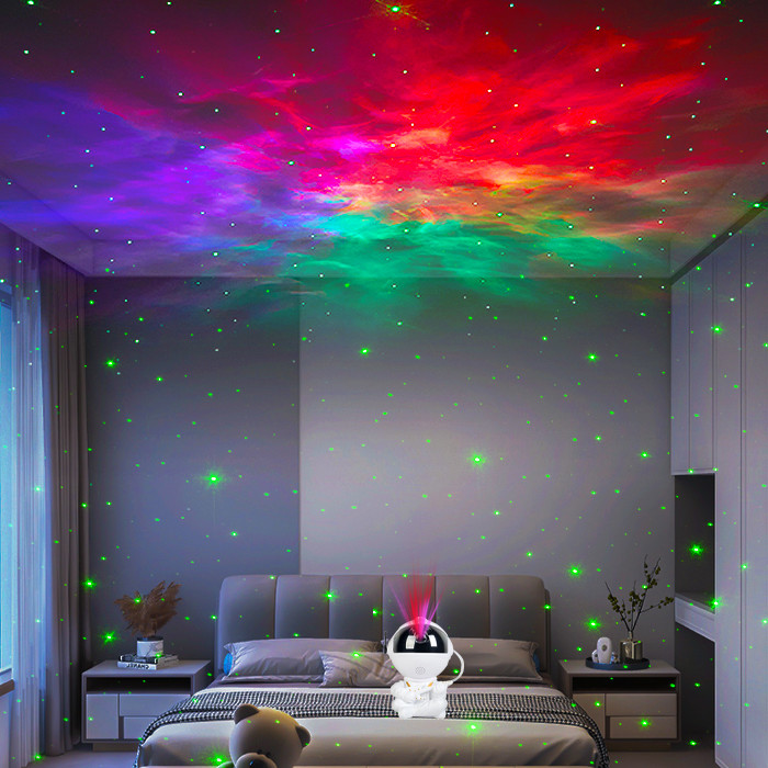 ABS Rotatable Galaxy Projector For Room , Multipurpose Outer Space Projector