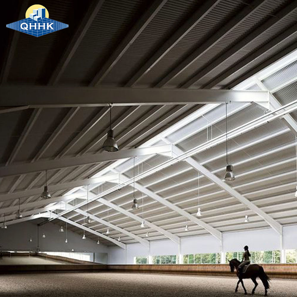 Beautiful and durable Pre-Engineered Steel Riding Arenas