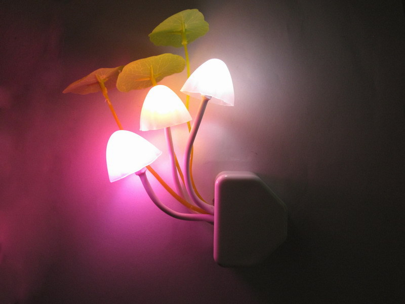 Mushroom night light decorate room/mushroom night light for gift