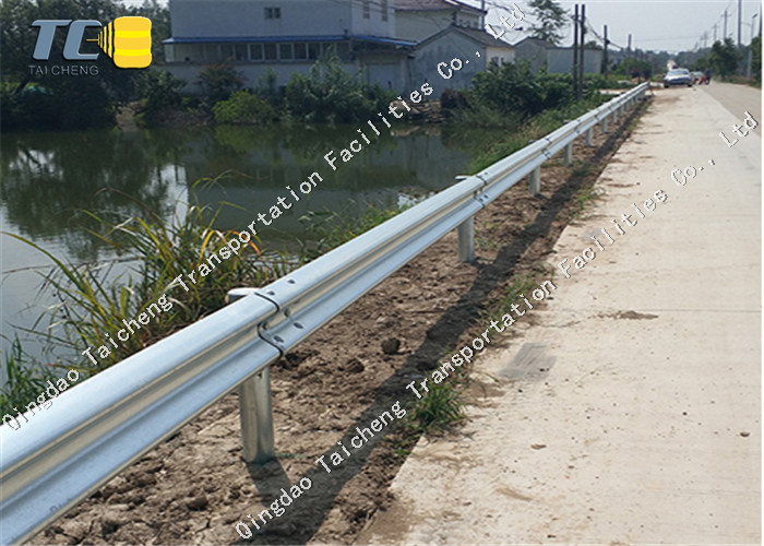 Traffic Highway Guardrail Roadway Safety Crash Barrier W Beam Guardrail