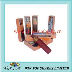 Auto Open and Close Gift Umbrella with Paper Box