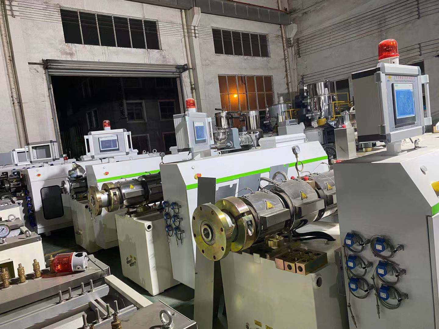 PLC control high output and productivity PVC Pipe Production Line