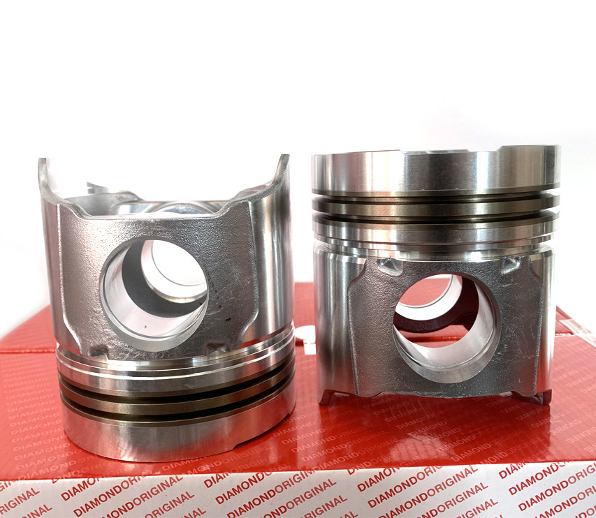 1654262 Cat Truck Engine Parts Piston With Snap Ring For 3306 330 330B