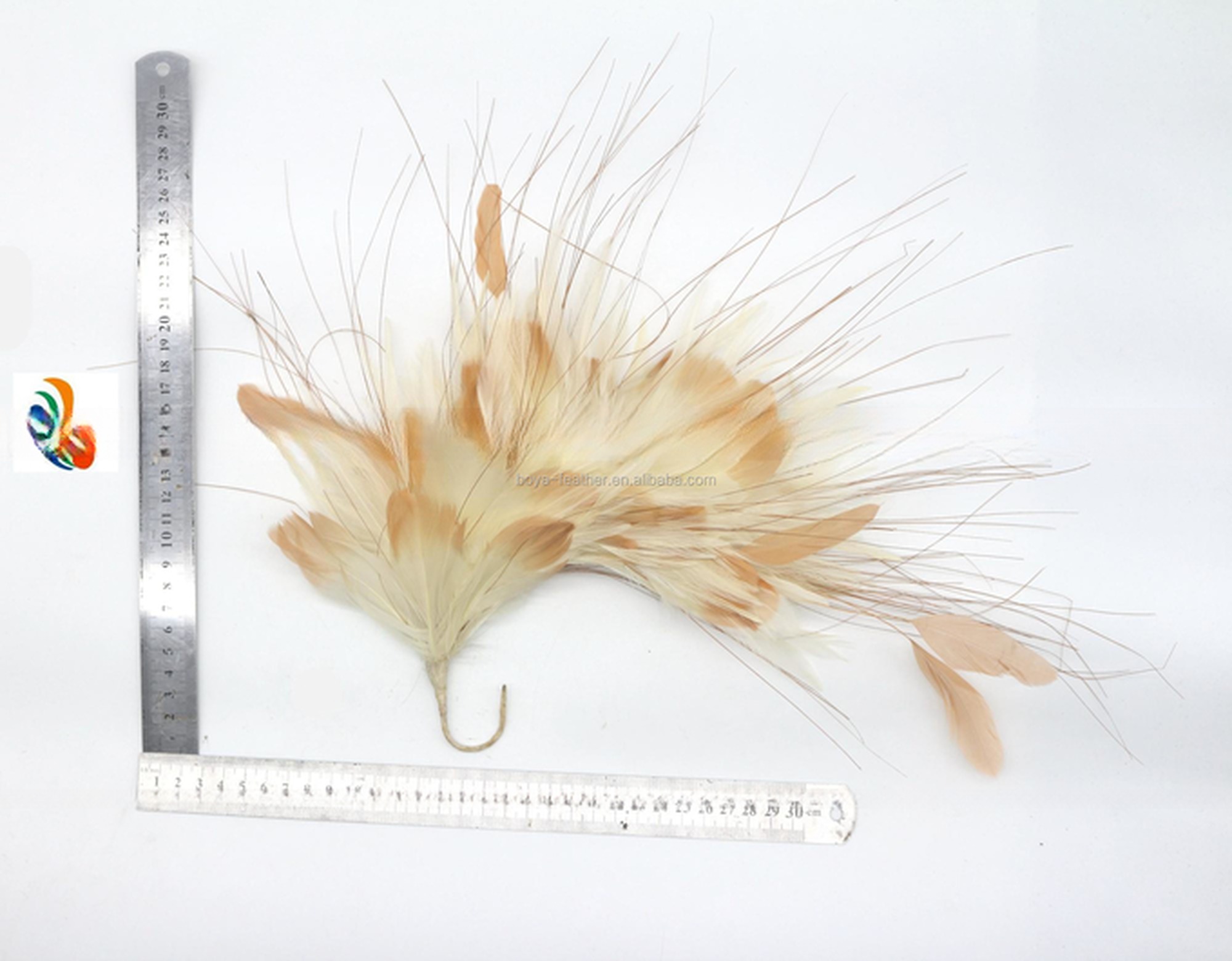 Create a Unique Party Decoration with Goose Feather Flower Mount and Wire Accessory