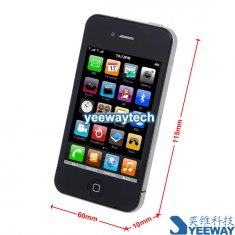 HiPhone K668 Quad Band Dual Cards Dual Cameras WiFi Bluetooth Java 3.5 - inch