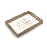 Buy cheap Simple Style Wooden Lap Tray 35 X 25 X 4.5 Cm Paper Printing Technique from wholesalers
