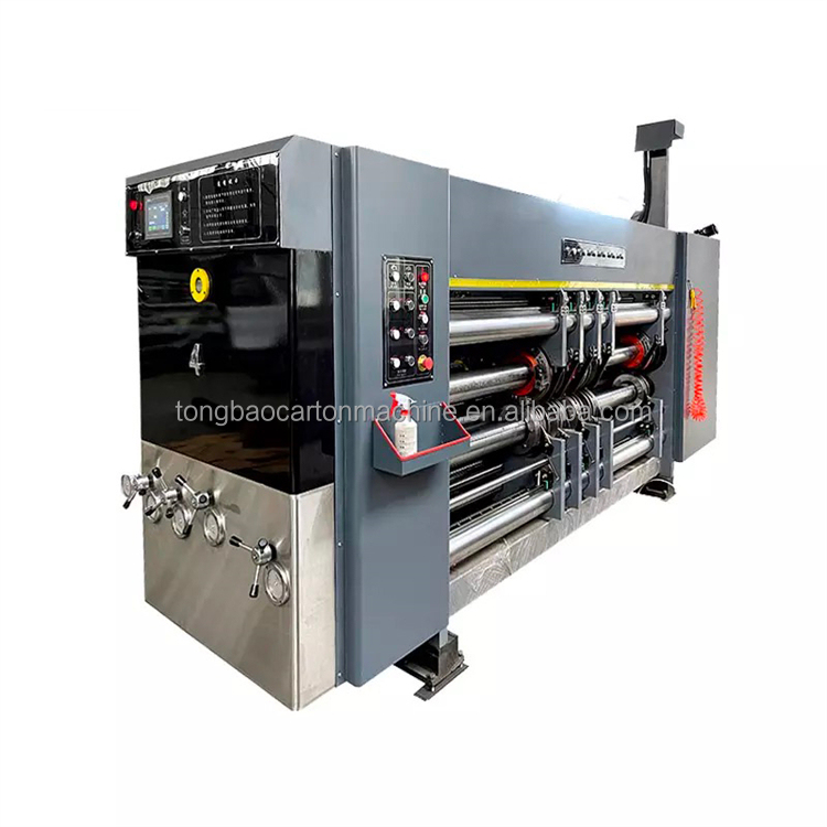 Automatic Flexo Plate Box Printing Machine for Precise and Fast Carton Box Production