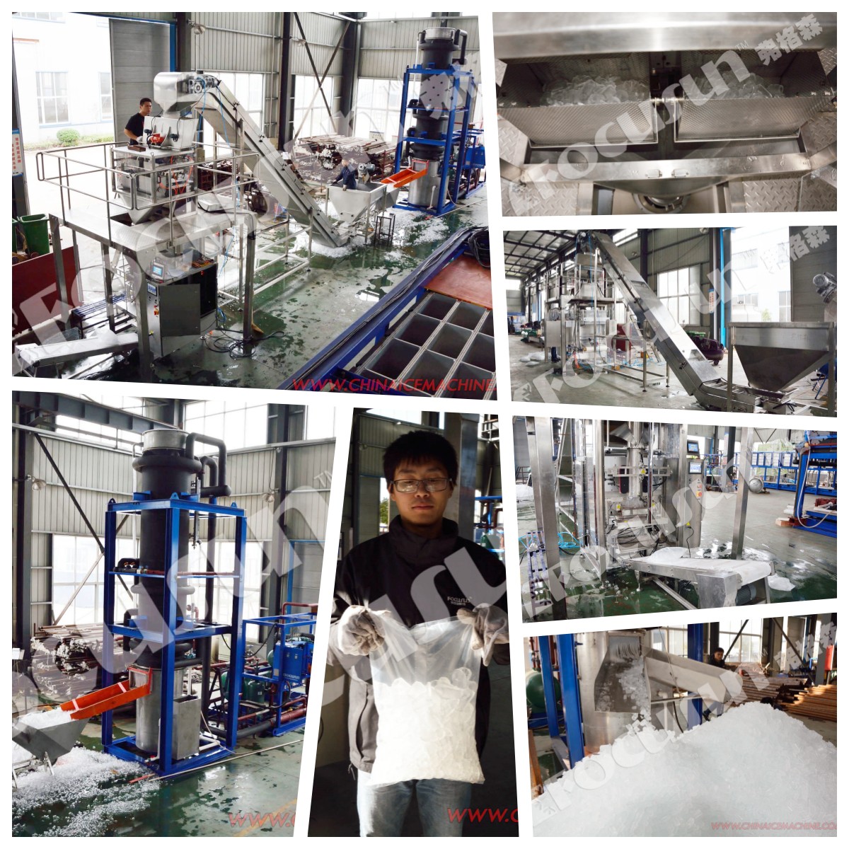 Provided Video Outgoing-Inspection Focusun 10Tons 20Tons 30Tons Tube Ice Machine