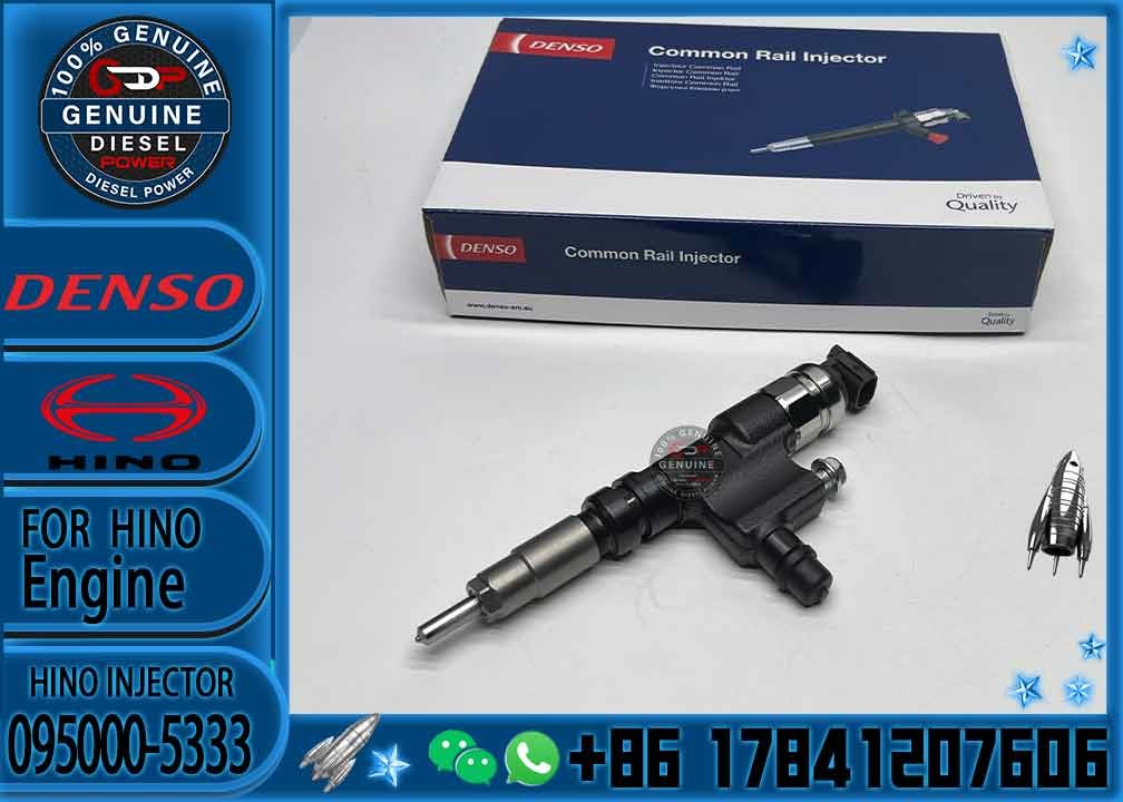 New Diesel Fuel Injectors 095000-5332 095000-5333 23670-E0150 23670-E0151 23670-78041 23910-1302 for Denso Hino Toyota D