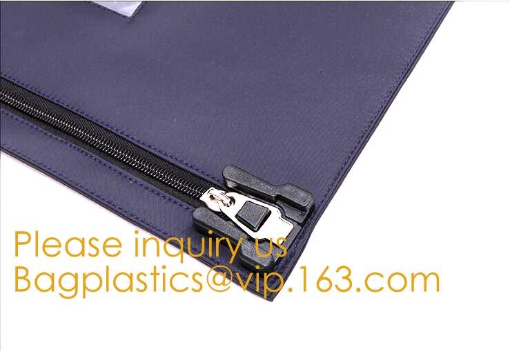 Locking Bank Bag Canvas with Hard Handles Black,Promotional Customized Nylon Money Pouch Bank Bags Secure Deposit Utilit