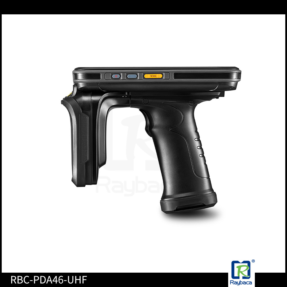 UHF 960Mhz Android System Handheld RFID Reader Support Second Development