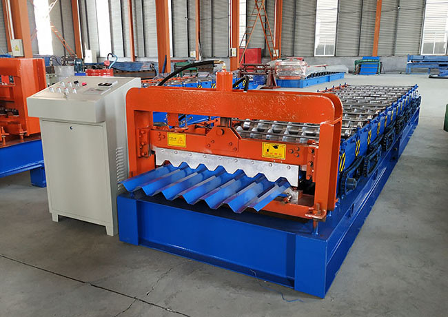 PLC Control Sheet Metal Roll Forming Machines Arch Frame Thick 16mm For Building