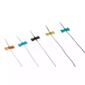  CE Medical Care Safety Dull Av Fistula Needle Stainless Steel Injection Puncture Instrument Manufactures