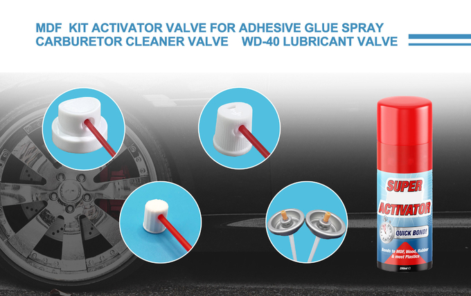 WD 40 Lubricant Valve Activator For Automotive Application