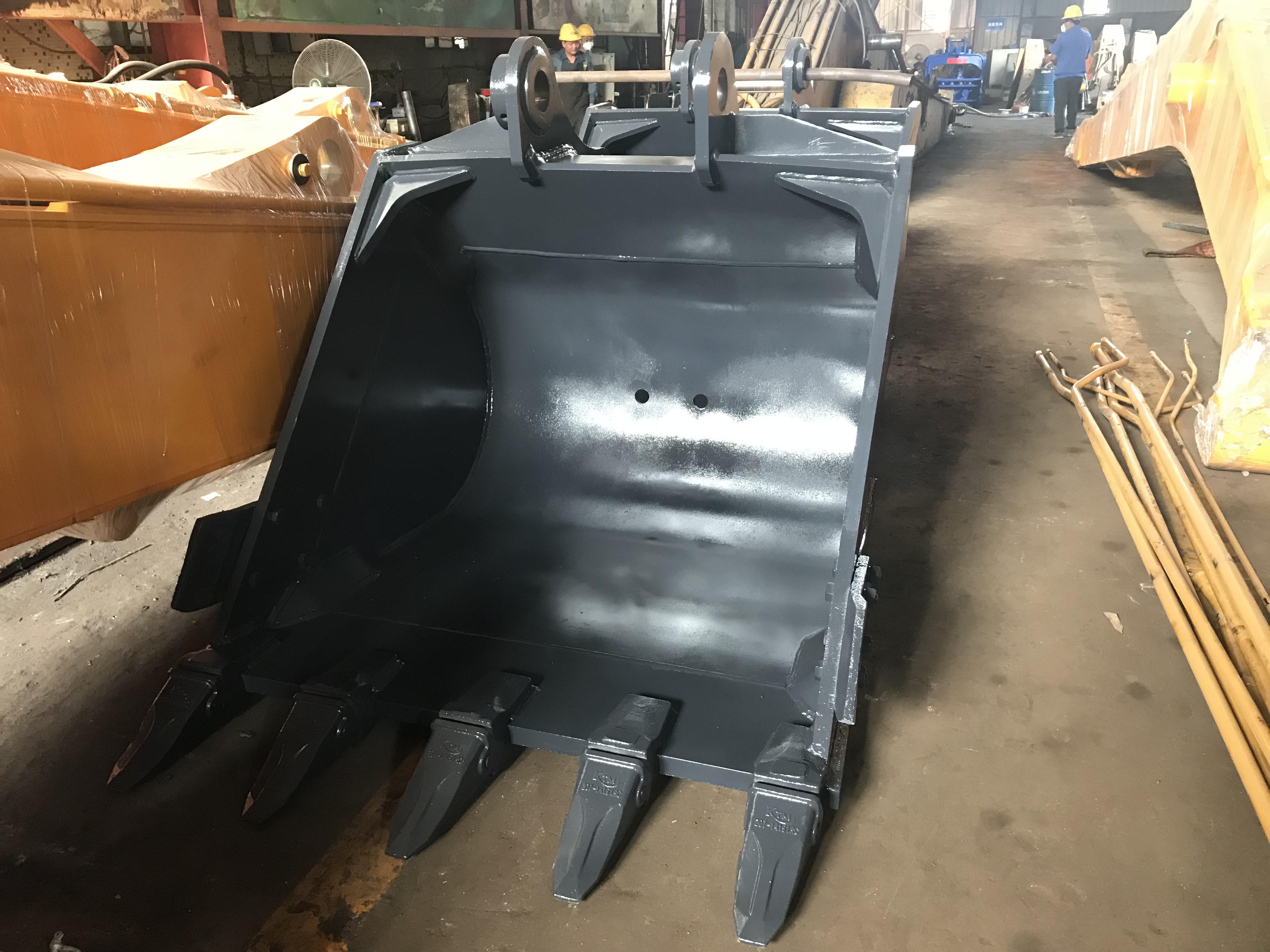 800mm Step Width SK200-8 Excavator Rock Bucket For Shopping Center