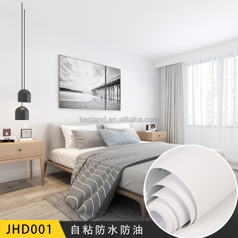 Waterproof Thicken Contact Paper Matte Emerald Wallpaper Opaque Removable Peel and Stick Vinyl Film Self-Adhesive Paper