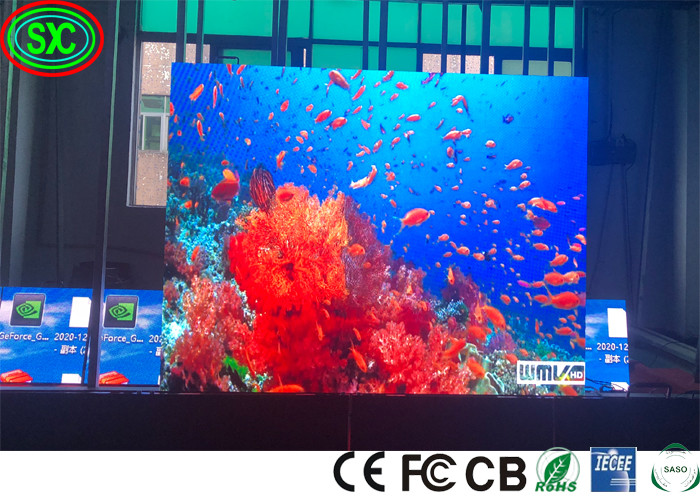 IP43 Water Proof P3 Epistar Glue On Board Led Screen 192*192mm ,1500 Bit