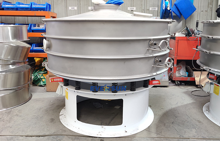 Small Circular Rotary Vibrating Sieve Screen Shaker 1 - 5 Layer For Food