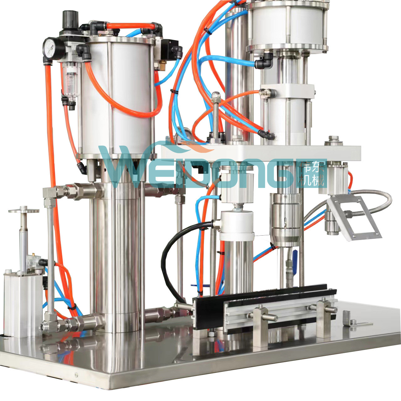 700Ml Facial Mask Filling Machine 0.7-0.85mpa Compressed Air Pressure