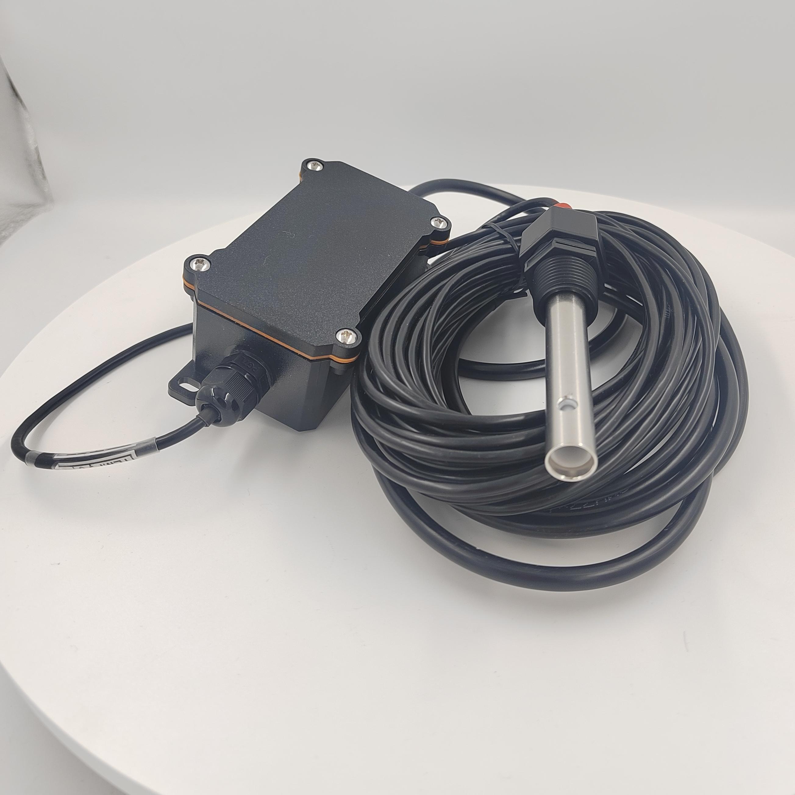 IP68 Grade Conductivity Stainless Steel EC Probe Sensor Transmitter 0-2V 4-20mA Output