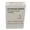 Buy cheap Ceftriaxone Sodium For Injection 1g/12ml+10ml water, 1pc+1pc/box, GMP medicine from wholesalers