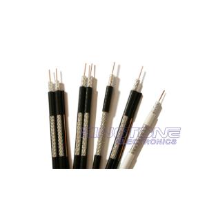 China FEP Insulation Plenum RG6 3GHZ Coaxial Cable Quad - Shield with CMP PVC on sale