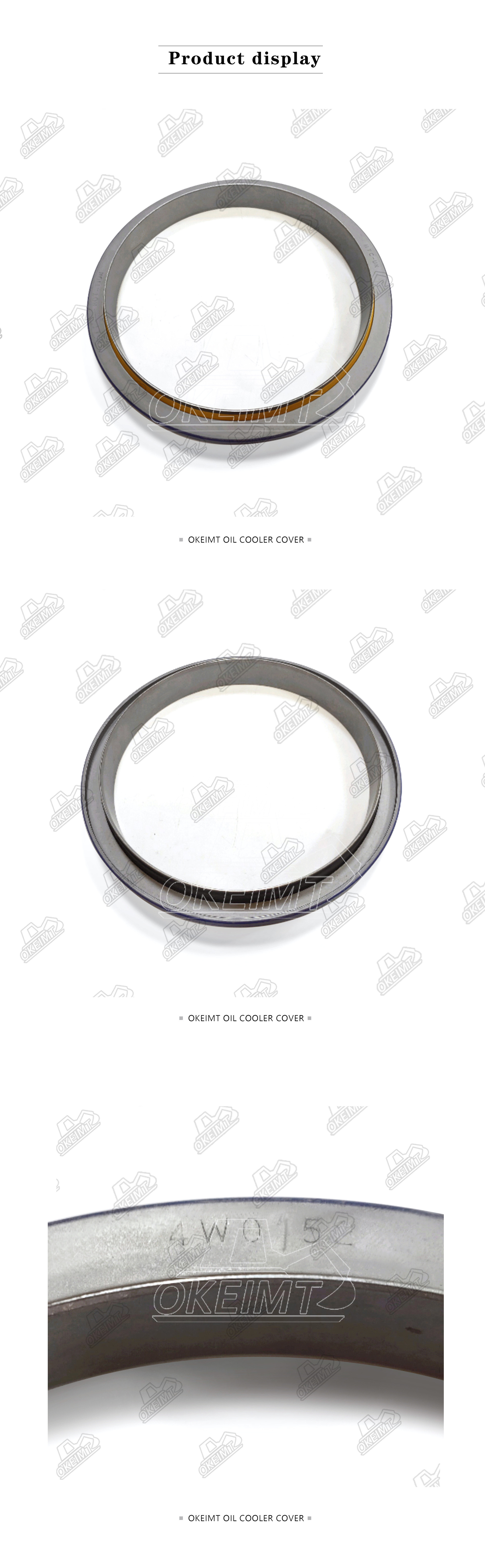 Auto Parts Diesel Engine Oil Seal 3306 Crankshaft Front Oil Seal Rear 4W0452 4W-0452