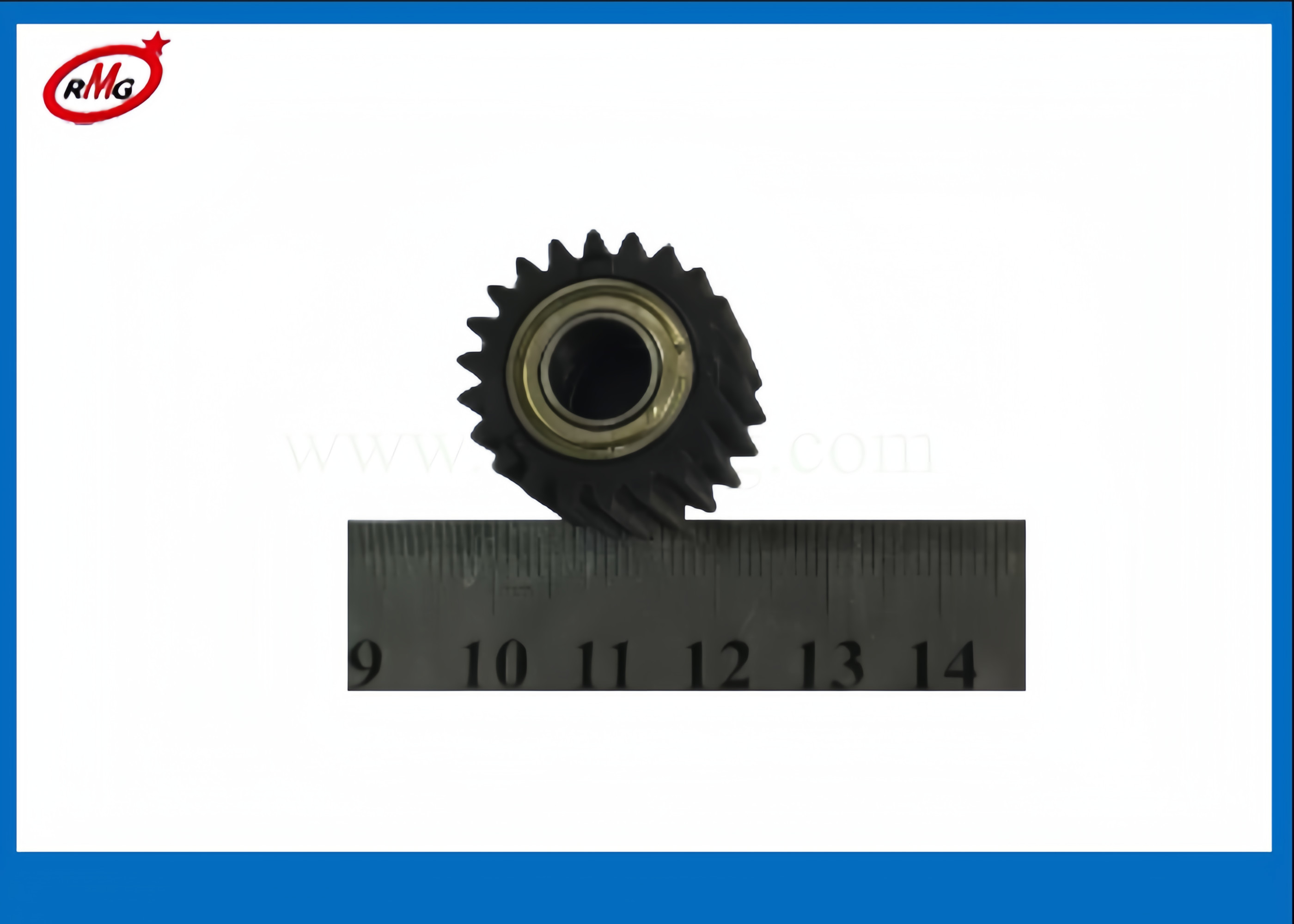 009-0020379-16 009-0020379 -16 ATM Machine Parts Fujitsu G610 Module Parts Black Gear With Bearing 22 Tooth