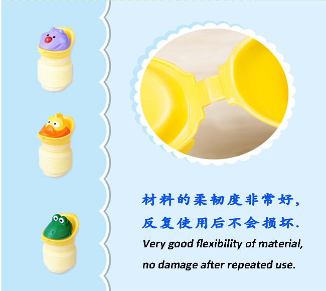 Environmental Protection Cute Potty Lovely Baby Toilet Training Urinal For Kids