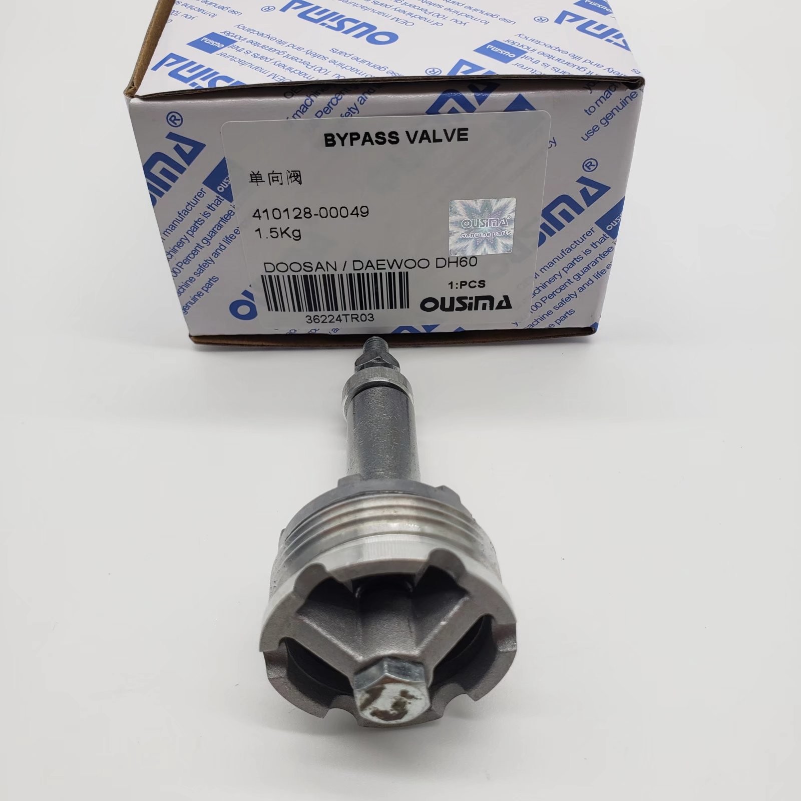 1.5 One Way Valve 410128-00049 For Doosan Daewoo DH60 Excavator