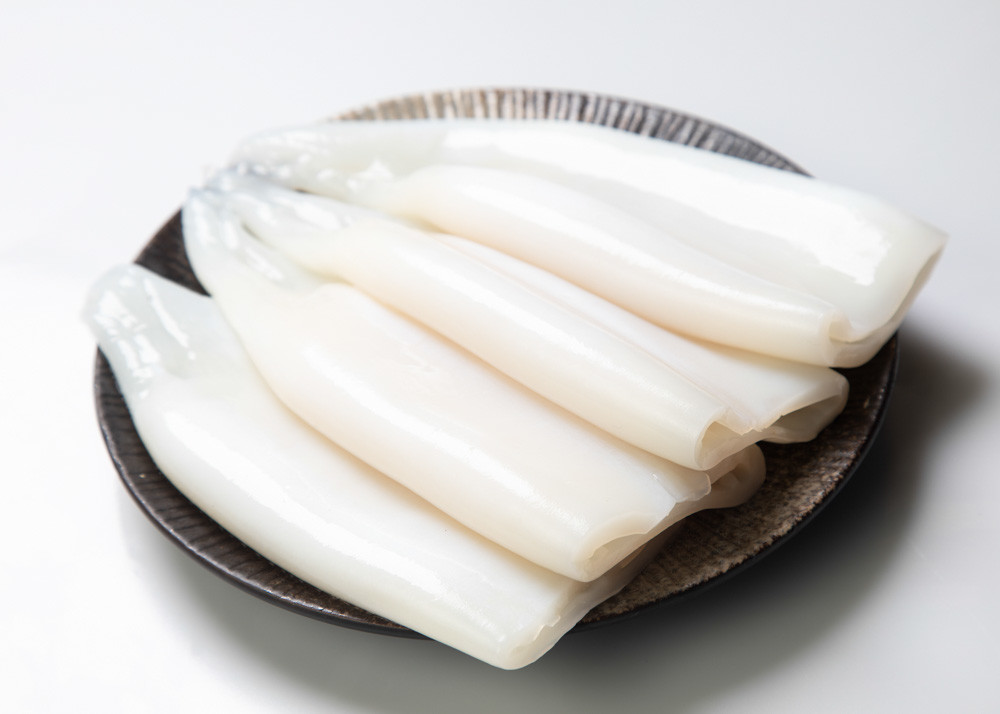 16cm - 22cm Cooking Squid Tubes Block Shape Gmp Certification