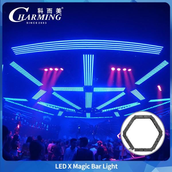 Quality PC Crust Material LED X MAGIC BAR Light RGB Music Sync 140° Viewing Angle for Bars for sale