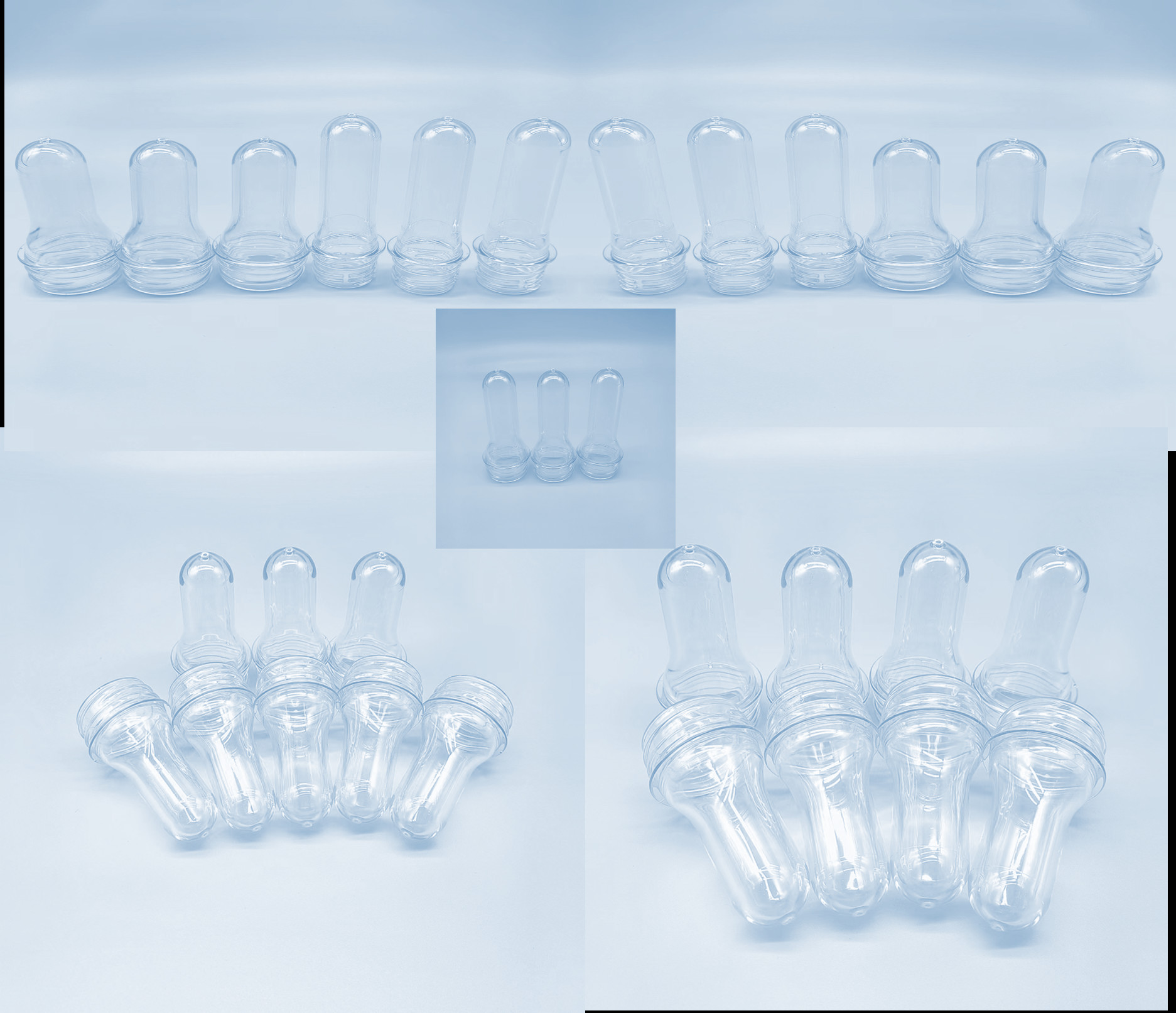 Customized Lid PET Preform with Standard Neck Finish Ready for Delivery