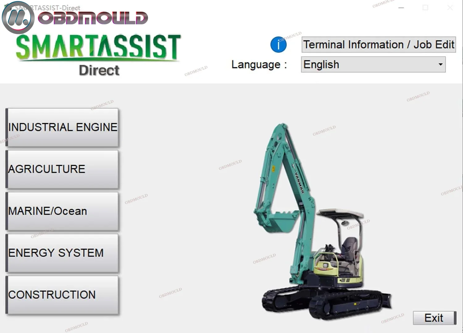 Yanmar Diagnostic Tool for Diesel Excavator and Yanmar Tractor 1983000033 CS9703000000