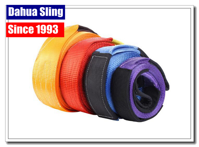 High Strength Off Road Winch Extension Strap For Truck Customized Length