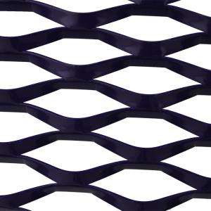 Framed A3003 Powder Coating Expanded Aluminum Mesh For Building Cladding Facade