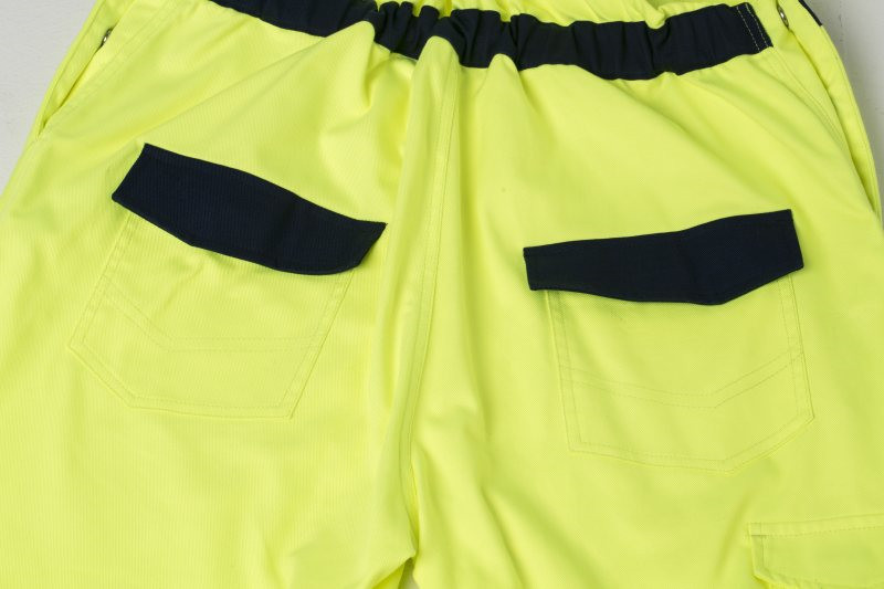 HIVIS Fire Retardant Bib Trousers , 99% cotton anti-statics fabric safety bib pants